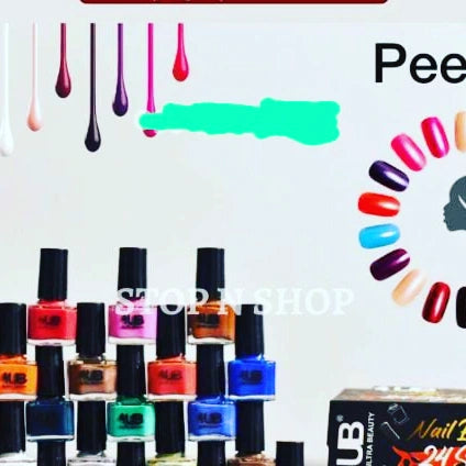 peel off nail polish