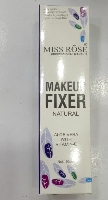 Miss Rose Deal of 05 –Foundation, concealer , Makeup Fixer , face powder , Blender puff best deal for girls